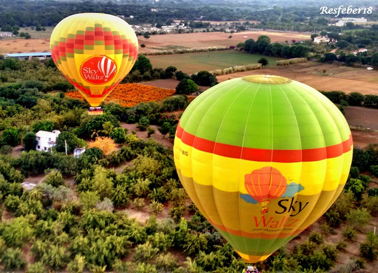 hot air balloon safari at pushkar