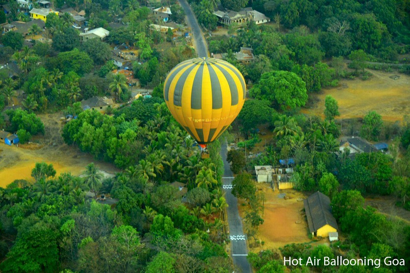 Hot air ballooning at goa