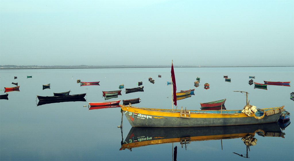 Fishing boat in Diu