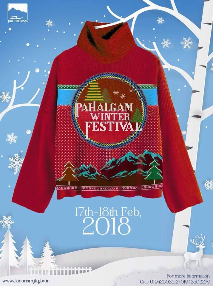 pahalgam winter festival 2018