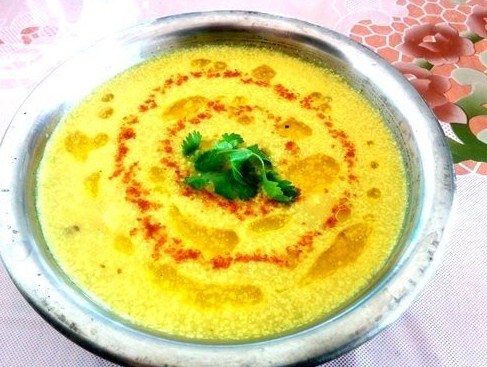 a traditional food DubkiKadhi