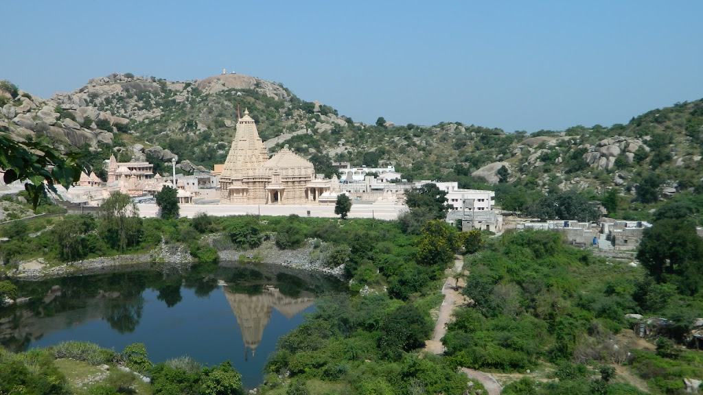 Taranga Jain Temple in Monsoon