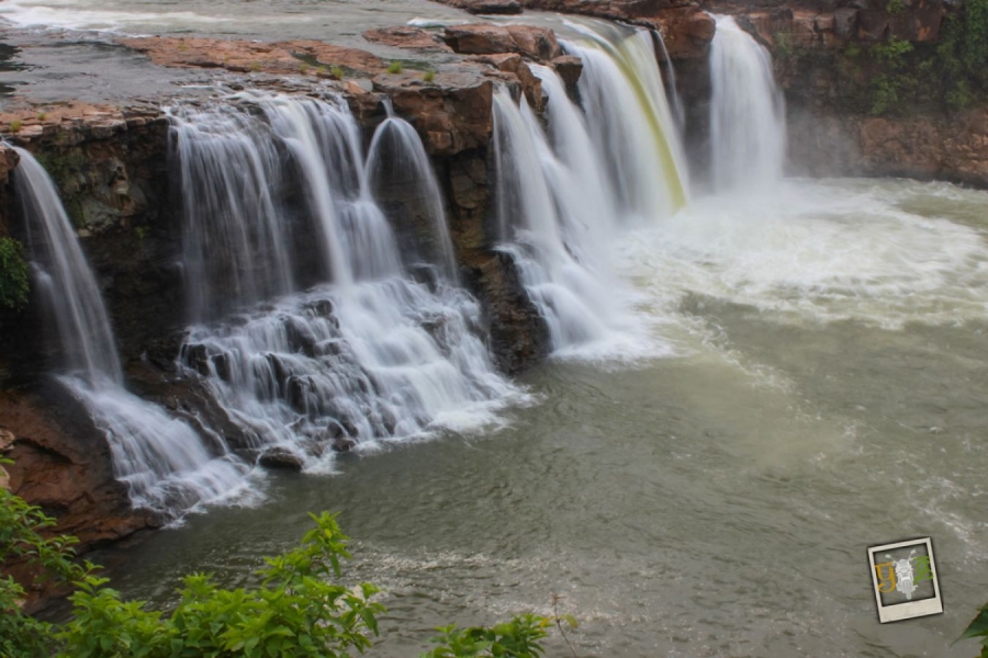 Gira Waterfalls in Monsoon