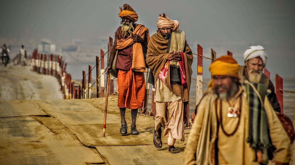 magh mela(Ardh Kumbh Mela)Sadhus