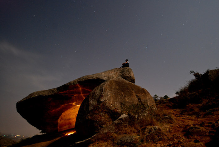 Night Trek in Skandagiri