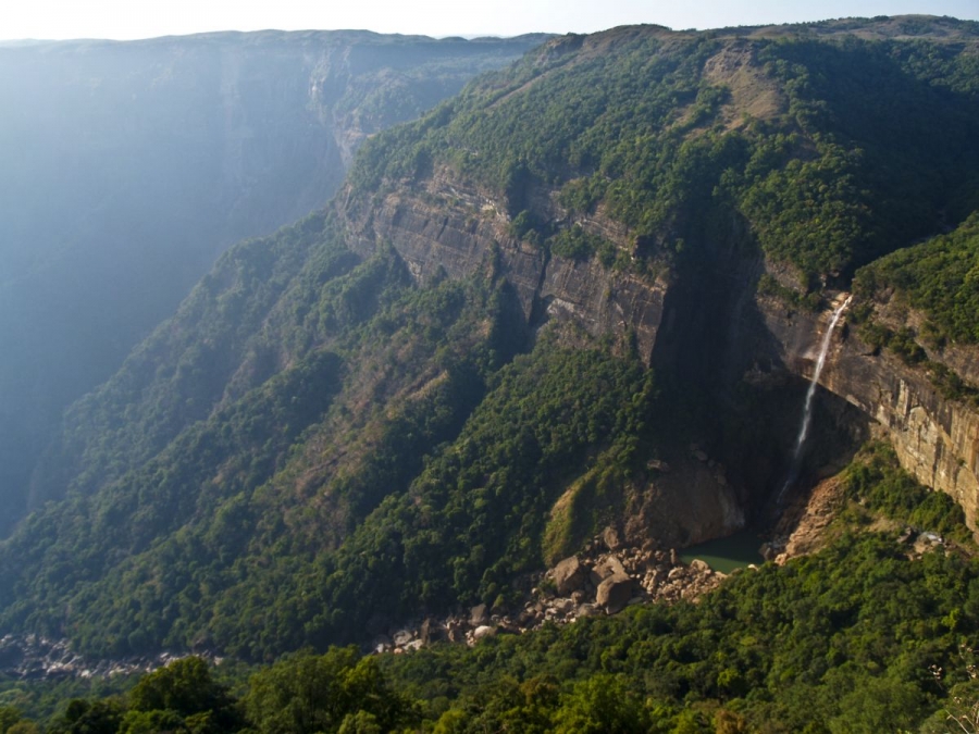 cherapunji mountain view