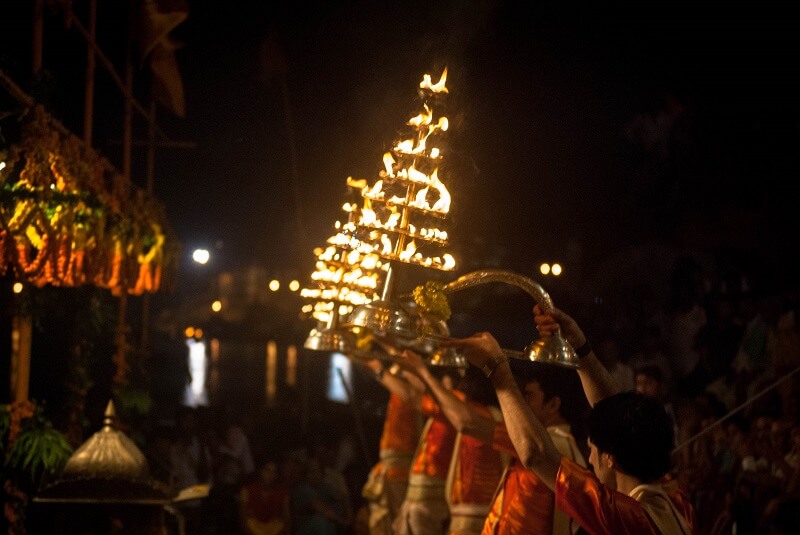 The Ganga Aarti of Varanasi