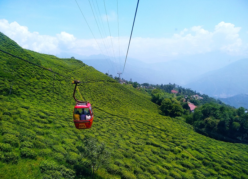 Ropeway in Darjeelin