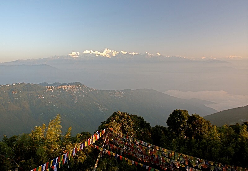 Tiger Hill is Darjeeling