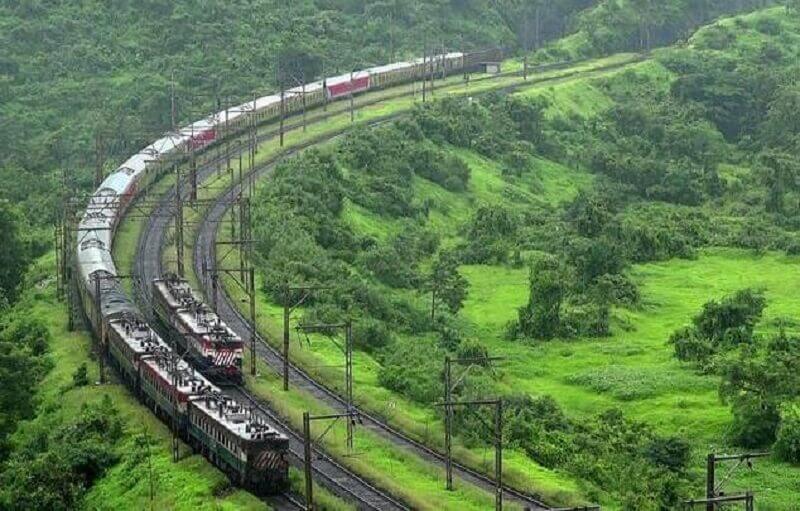 Karjat to Lonavala railway route