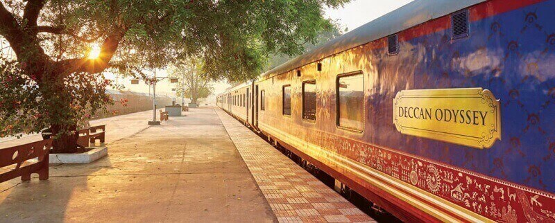 The Indian Maharaja Deccan Odyssey train route