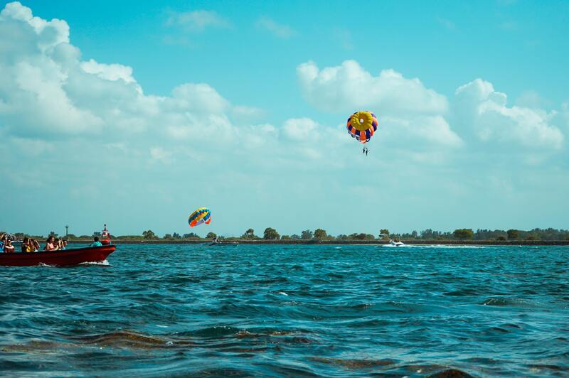 Parasailing - Adventure sports in Kerala