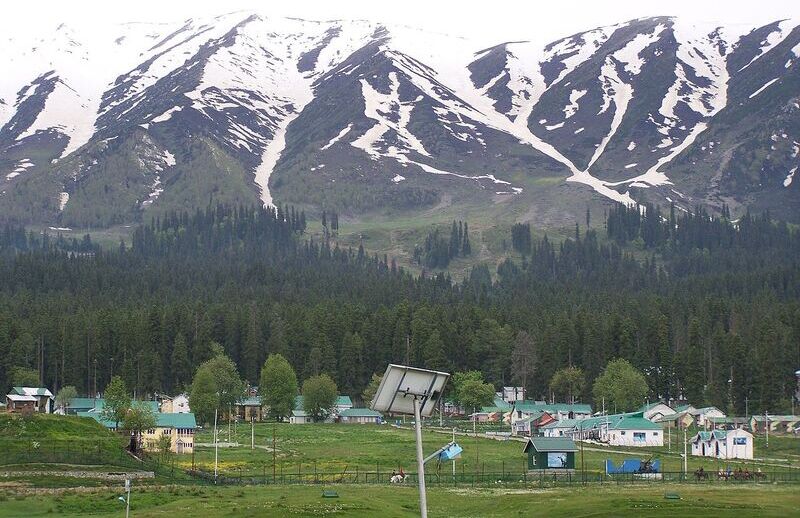 Movie shooting in Gulmarg