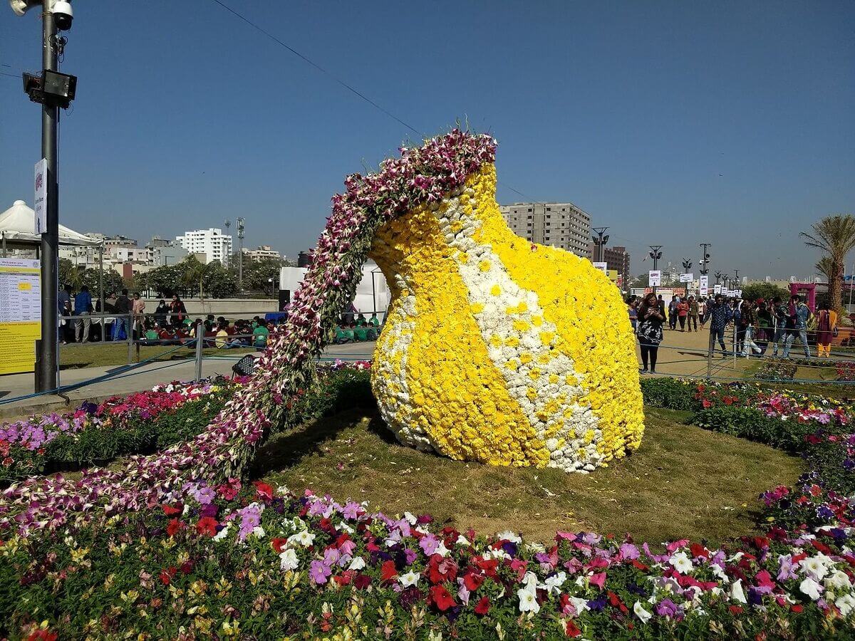 Ahmedabad Riverfront Flower Show Festival