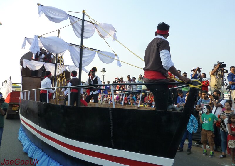 Parade in Goa Carnival