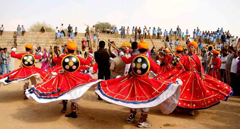 Performance at Jaisalmer Desert Festival