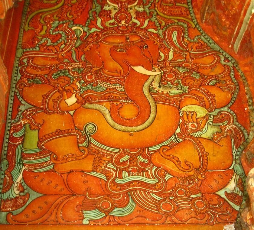 Kerala Temple Painting