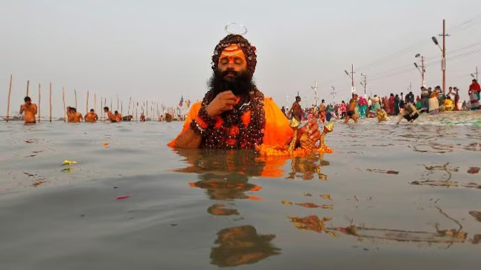 sadhu during kalpvas