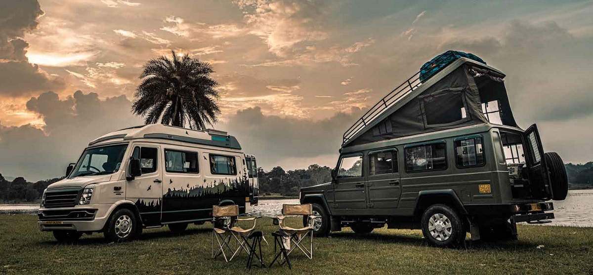 Carva caravan in India Delhi