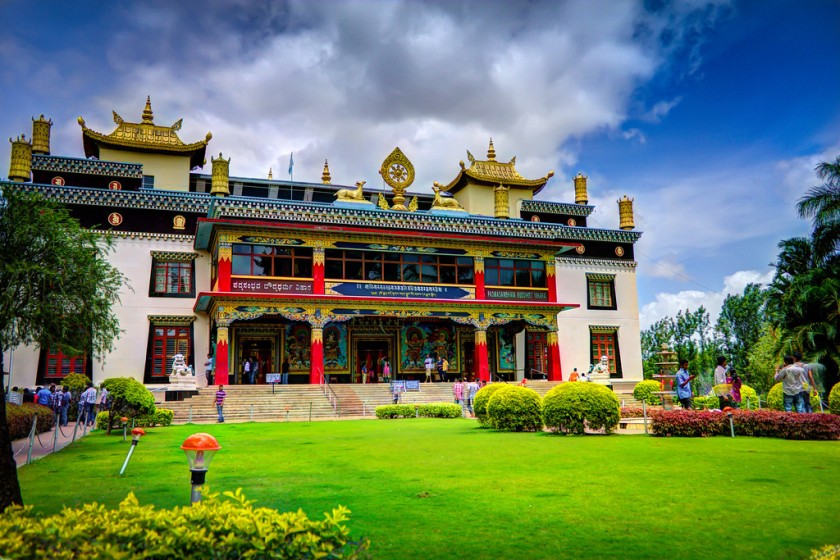 Namdroling Monastery in Coorg